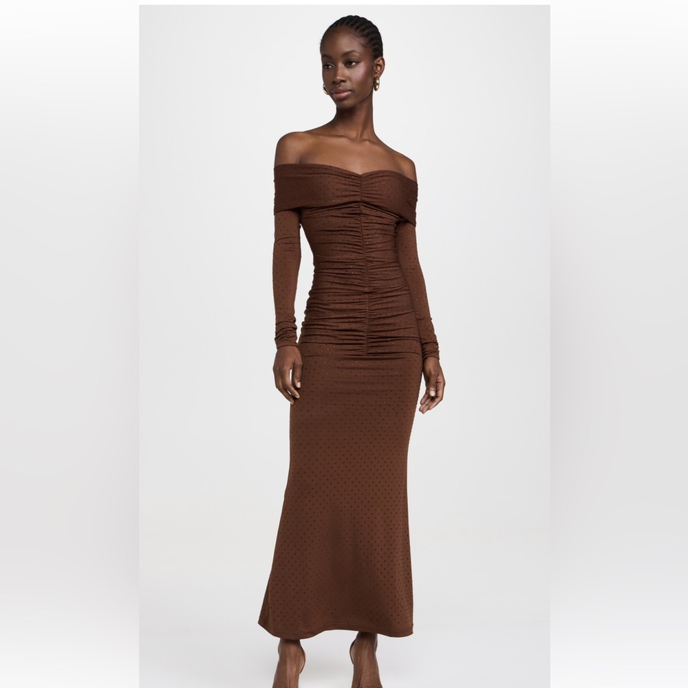 Bardot Artura Diamante Maxi Dress